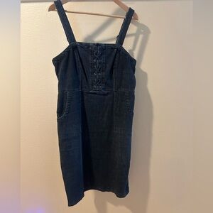 INC International Concepts Light Black Midi Dress